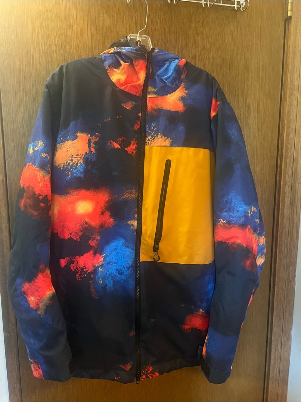 GROU SNOW Color splash SKI/SNOWBOARD Hooded Jacket Men's